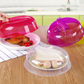 Dustproof Microwave Oven Dish Plate Steam Splash proof Cover Food